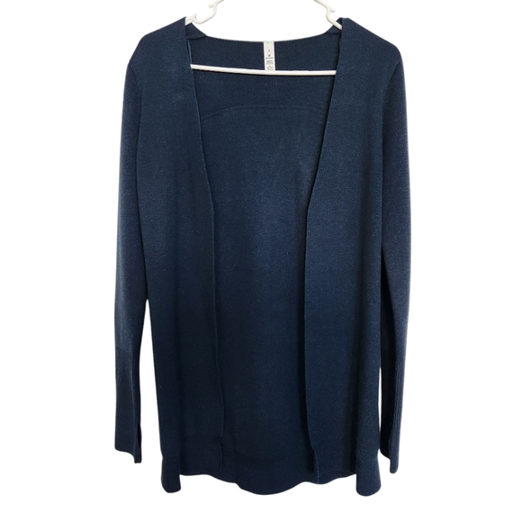 lululemon athletica Sweaters - lululemon athletica Womens Open-Front Cardigan - Navy Blue